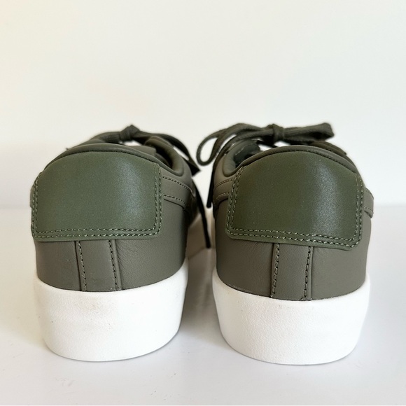 NikeLab Preppy Blazer Studio Low Top Olive Green Leather Tennis Prep Sneakers - Picture 10 of 13